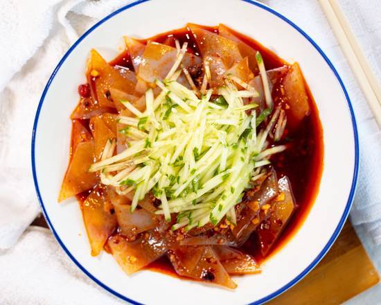 Crystal Noodle in Chili Sauce (川北凉粉)🌶️